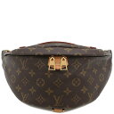 ルイヴィトン LOUIS VUITTON ウエストバッグ バムバッグ モノグラムキャンバス モノグラム ゴールド金具 ボディバッグ M43644 RFID 【箱】【中古】