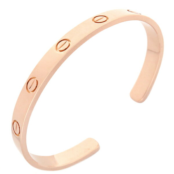 カルティエ Cartier ブレスレット LOVE ラブブレス オープン K18PG ピンクゴールド #17 750 18K 18金 バングル B6032617【中古】