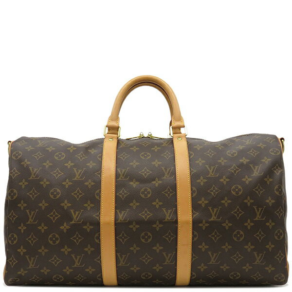 【2%OFF &最大3万円割引クーポン数量限定】 楽天スーパーセール ルイヴィトン LOUIS VUITTON ボストンバッグ キーポル バンドリエール50 モノグラムキャンバス モノグラム ゴールド金具 イニシャル入り パドロック/鍵欠品 M41416 MB0032【中古】