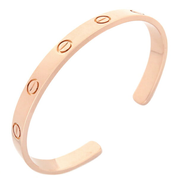 カルティエ Cartier ブレスレット LOVE ラブブレス オープン K18PG ピンクゴールド #17 750 18K 18金 バングル B6032617【中古】のサムネイル