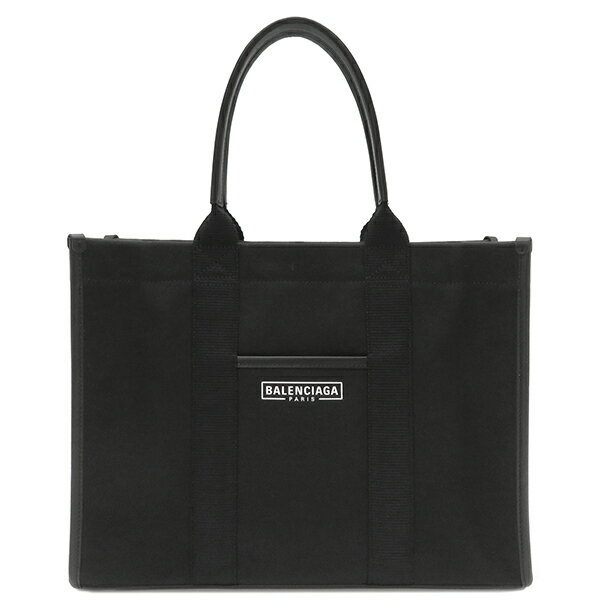 【最大3万円割引クーポン 数量限定 5/16 2時まで】 バレンシアガ BALENCIAGA 2WAYバッグ ハードウェア トート ミディアム キャンバス ブラック ゴールド金具 SV金具 黒 ショルダーバッグ 671400 【保存袋】【中古】