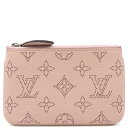 【最大3万円割引クーポン数量限定 5/3まで】 ルイヴィトン LOUIS VUITTON コインケース ポシェット クレ マグノリア ピンク系 シルバー金具 小銭入れ 鍵入れ カード入れ M69508 TJ5210【中古】