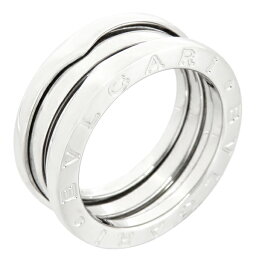 【最大3万円割引クーポン 数量限定 5/9 20時から】 ブルガリ BVLGARI リング 指輪 ビーゼロワン B-zero1 2バンドリング K18WG ホワイトゴールド #51(JP11) 750 18金 【中古】