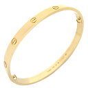 カルティエ Cartier ブレスレット LOVE ラブブレス K18YG イエローゴールド 20 750 18K 18金 バングル B6067520【中古】