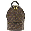 ルイヴィトン LOUIS VUITTON リュック・デイパック パームスプリングス バックパック PM モノグラムキャンバス モノグラム リュックサック 茶 M44871 FL4155 【保存袋】【中古】