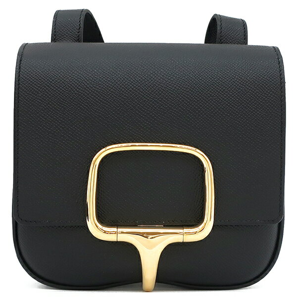 エルメス HERMES ショルダーバッグ デッラ カヴァッレリア ミニ ヴォーエプソン ブラック ゴールド金具 新品 未使用 黒 B刻印（2023年製） 【箱】【中古】のサムネイル