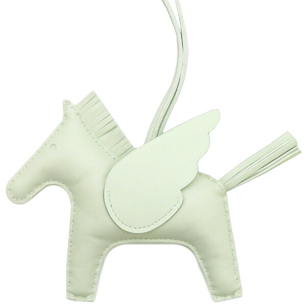 エルメス HERMES バッグチャーム ロデオMM ペガサス アニューミロ ヴェールフィズ 薄緑 単色 B刻印（2023年製）【中古】のサムネイル