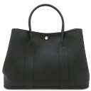 \全品PT2倍day 5/1限定 &最大3万円割引クーポン数量限定5/1-5/3/ エルメス HERMES トートバッグ ガーデンパーティPM ネゴンダ ブラッ...