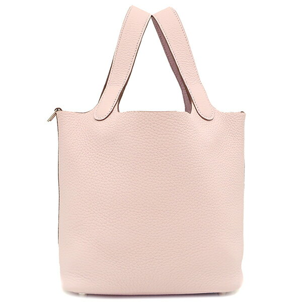 エルメス HERMES ハンドバッグ ピコタンロックPM トリヨンクレマンス モーヴペール シルバー金具 新品 未使用 B刻印（2023年製） 【箱】【中古】