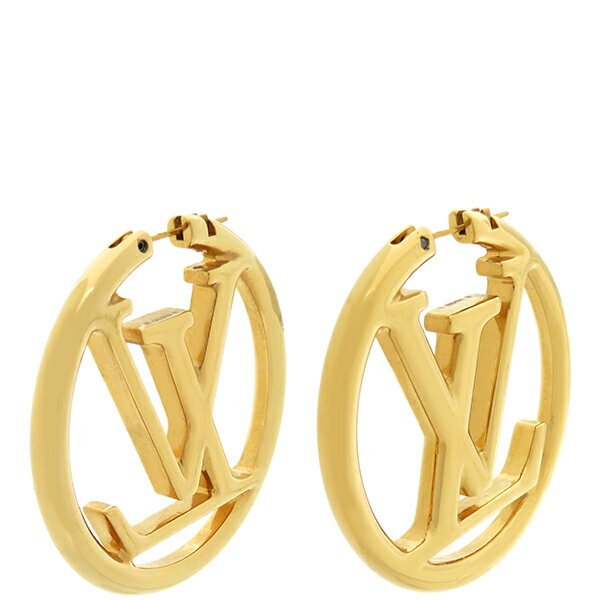 ルイヴィトン LOUIS VUITTON ピアス フープ ルイーズ GP ゴールド M64288 OB1213 【保存袋】【中古】のサムネイル