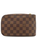 \最大3万円割引クーポン数量限定5/1-5/3/ ルイヴィトン LOUIS VUITTON ボディバッグ ジェロニモス ダミエキャンバス ダミエエベヌ ゴールド...