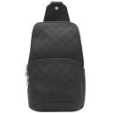 \最大3万円割引クーポン数量限定5/1-5/3/ ルイヴィトン LOUIS VUITTON ボディバッグ アヴェニュー スリングバッグ ダミエ アンフィニ ブラ...