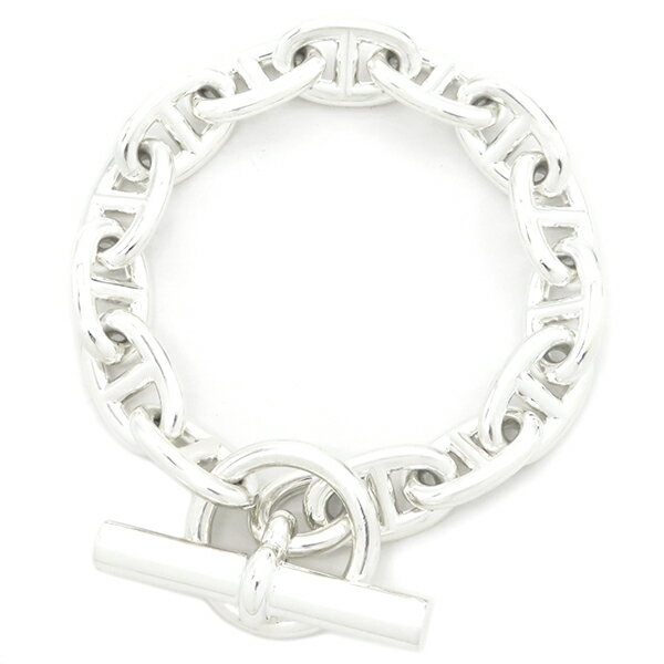 HERMES シェーヌダンクル MM シルバーブレスレット Chaine d HERMES シェーヌダンクル MM シルバーブレスレット Chaine d