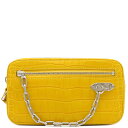 \最大3万円割引クーポン数量限定5/1-5/3/ ルイヴィトン LOUIS VUITTON セカンドバッグ ポシェット ヴォルガ アリゲーター イエロー系 シル...