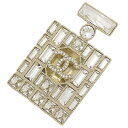 \最大4万円割引クーポン 数量限定/ シャネル CHANEL ブローチ 香水ボトル モチーフ GP ラインストーン ゴールド ゴールド金具 ココマーク B24C 【箱】【中古】
