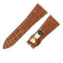 \最大3万円割引クーポン数量限定5/1-5/3/ フランクミュラー FRANCK MULLER マスタースクエア 6000 H用 クロコバンド 未使用 純正 替...