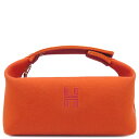 \最大3万円割引クーポン数量限定5/1-5/3/ エルメス HERMES ポーチ ブリッド ア ブラック PM トワルアッシュ フー シルバー金具 ハンドバッグ...