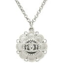 \2%OFFセール &最大3万円割引クーポン/ シャネル CHANEL ネックレス ココマーク フラワー メタル ラインストーン クリアストーン シルバー A13P 【箱】【中古】