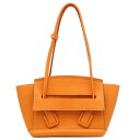 \最大4万円割引クーポン 数量限定/ ボッテガヴェネタ BOTTEGA VENETA ショルダーバッグ スモール ザ アルコ レザー オレンジ ゴールド金具 ハンドバッグ 580725【中古】