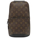 \最大3万円割引クーポン数量限定5/1-5/3/ ルイヴィトン LOUIS VUITTON ボディバッグ アヴェニュー スリングバッグ モノグラムマカサー モノ...