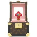 ルイヴィトン LOUIS VUITTON 小物 ボワット ア ムジーク モノグラムキャンバス カーフレザー 木材 モノグラム ゴールド金具 オルゴール ボックス...