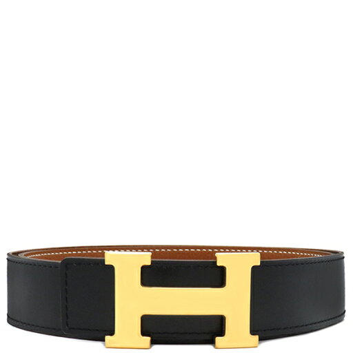 エルメス HERMES ベルト コンスタンスH #100 ボックスカーフ トゴ ブラック×ゴールド #100 ゴールド金具 リバーシブル Hバックル 黒 茶 □F刻印【中古】 エルメス HERMES ベルト コンスタンスH #100 ボックスカーフ トゴ ブラック×ゴールド #100 ゴールド金具 リバーシブル Hバックル 黒 茶 □F刻印【中古】