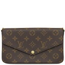 \1%OFFセール 最大3万円割引クーポン/ ルイヴィトン LOUIS VUITTON チェーンウォレット ポシェット フェリシー モノグラムキャンバス フュー...