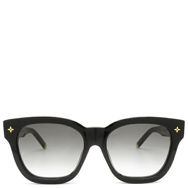 ルイヴィトン LOUIS VUITTON サングラス マイ モノグラム スクエア 54□17 プラスチック ノワール ゴールド金具 黒 Z1523E RZ1203 【箱】【中古】のサムネイル