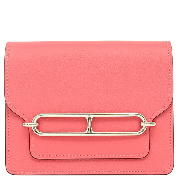 エルメス HERMES 二つ折り財布 ロウリス ルリ スリム エバーカラー ローザアザレ シルバー金具 新品 未使用 黄色 コンパクトウォレット ベルトバッグ W刻印（2024年製） 【箱】【中古】のサムネイル