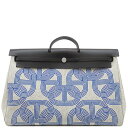 \最大3万円割引クーポン5/1-5/3/ エルメス HERMES エールバッグジップ ルトゥルネ キャビン トワルアッシュ ヴァッシュハンター ブルーロワイヤル...
