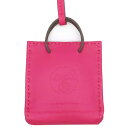 \最大3万円割引クーポン数量限定5/1-5/3/ エルメス HERMES バッグチャーム サックオランジュ アニョーミロ スイフト ローズメキシコ バッグモチー...
