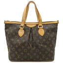 \最大3万円割引クーポン数量限定/ ルイヴィトン LOUIS VUITTON 2WAYバッグ パレルモ PM モノグラムキャンバス モノグラム ゴールド金具 シ...