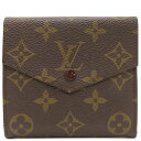 \最大3万円割引クーポン数量限定/ ルイヴィトン LOUIS VUITTON 二つ折り財布 モノグラム ポルトモネ ビエ カルト クレディ モノグラムキャンバス...