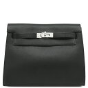 \全品PT2倍day 5/1限定 &最大3万円割引クーポン数量限定5/1-5/3/ エルメス HERMES ショルダーバッグ ケリーダンス スイフト ブラック ...