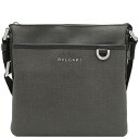 \最大3万円割引クーポン数量限定5/1-5/3/ ブルガリ BVLGARI ショルダーバッグ ウィークエンド PVC レザー グレーXブラック シルバー金具【中...