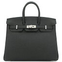 \最大4万円割引クーポン 数量限定/ エルメス HERMES ハンドバッグ バーキン25 トゴ ブラック シルバー金具 新品 未使用 黒 W刻印(2024年製) 【箱】【中古】(4)