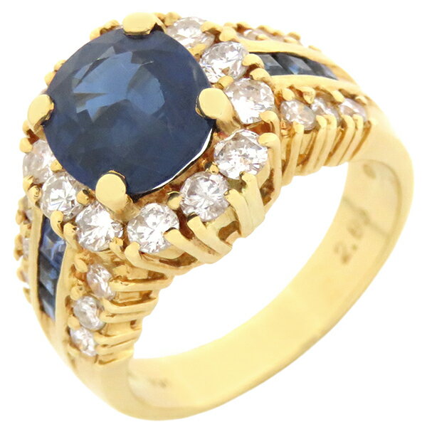 【中古】リング指輪ブルーサファイア...