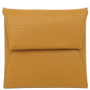 エルメス HERMES コインケース バスティア シェーブル セサミ シルバー金具 新品 未使用 茶 W刻印(2024年製) 【箱】【中古】