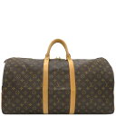 ルイヴィトン LOUIS VUITTON ボストンバッグ キーポル 55 モノグラムキャンバス モノグラム ゴールド金具 茶 鍵/パドロック欠品 M41424 MB1025【中古】(4)
