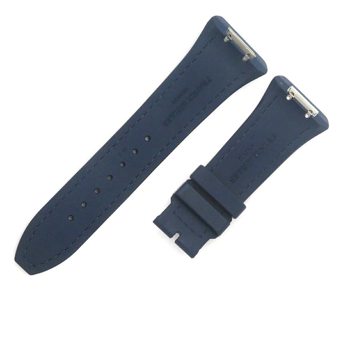 ＼最大3万円割引クーポン数量限定 8/11 2時まで／ フランクミュラー FRANCK MULLER 腕時計パーツ ヴァンガード V45用 ファブリック×ラバーバンド ファブリック ラバー ネイビー 純正 替え ベルト 取付ネジ付き 29mm ネイビー 紺 【中古】