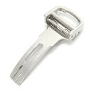 \最大3万円割引クーポン数量限定 7/11まで/ カルティエ Cartier 腕時計パーツ K18WG シルバー 純正 16mm幅対応 フォールディング Dバッ...