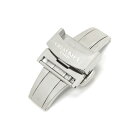 ショーメ CHAUMET 腕時計パーツ ステンレススチール シルバー 純正 17mm幅対応 Dバックル パーツ フォールディング 替え 予備 ステンレス シルバ...