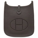 \最大4万円割引クーポン 数量限定/ エルメス HERMES ショルダーバッグ エヴリンTPM アマゾン ジグザグ トリヨンクレマンス エベンヌ ゴールド金具 新品 未使用 こげ茶 W刻印(2024年製) 【箱】【中古】