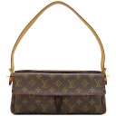 ルイヴィトン LOUIS VUITTON ショルダーバッグ ヴィバシテ MM モノグラムキャンバス モノグラム ゴールド金具 茶 肩掛け M51164 AR0094【中古】