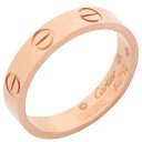 カルティエ Cartier リング 指輪 ミニ ラブリング K18PG ピンクゴールド #48(JP8) Au750 18金 8号 B4085200【中古】(4)