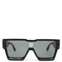 \8/1限定全品PT2倍 &最大3万円割引クーポン数量限定/ ルイヴィトン LOUIS VUITTON サングラス サイクロン アセテート スワロフスキー ブラ...