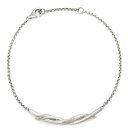 カルティエ Cartier ブレスレット アントラルセ ツイスト K18WG ホワイトゴールド 750WG 18K 18金 チェーンブレス 【保証書】【中古】