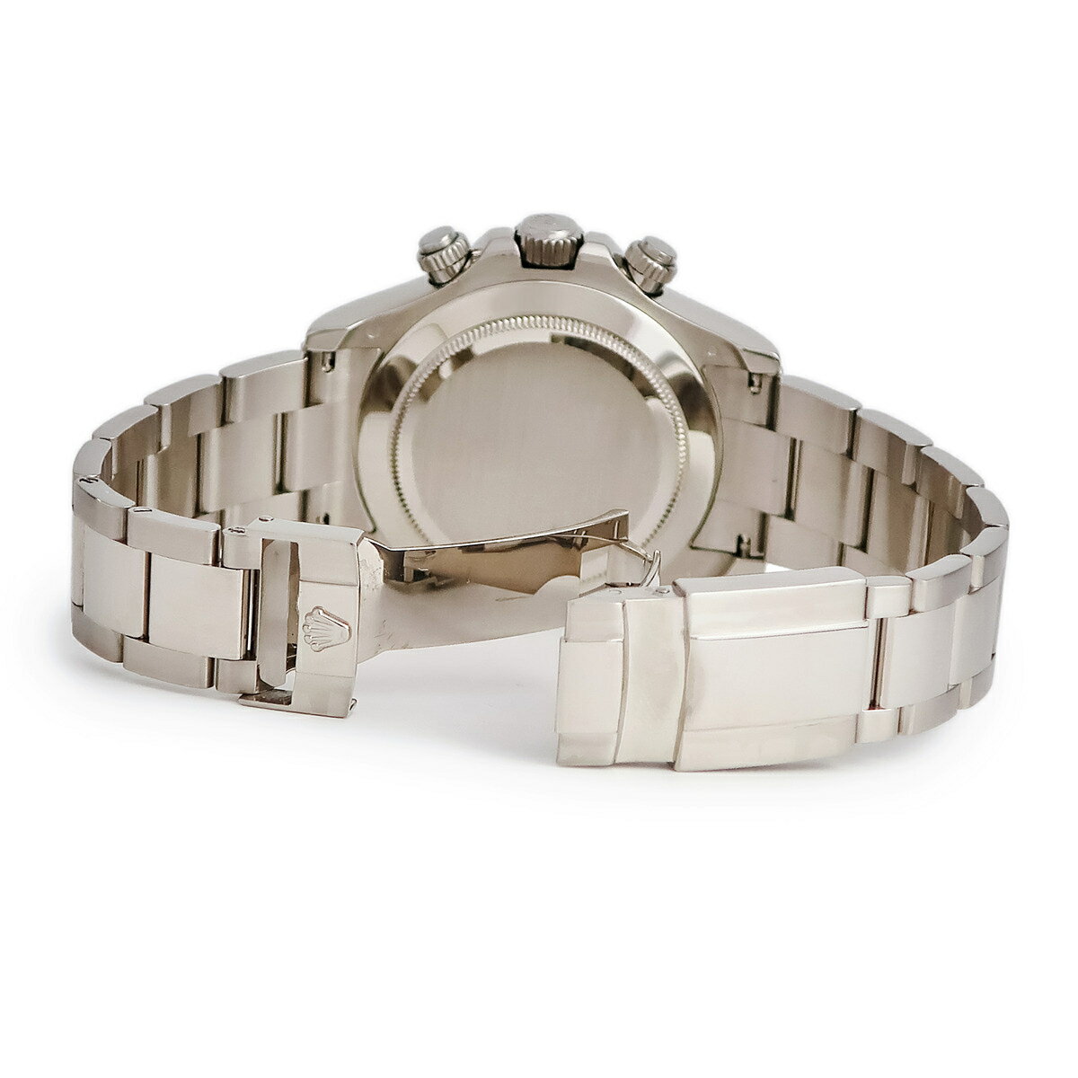 ＼最大5万円割引クーポン／ ロレックス ROLEX コスモグラフ デイトナ 116509ZEA Z番 K18WG無垢 純正ダイヤ アラビア スモセコ メンズ 腕時計自動巻き シルバー 【中古】