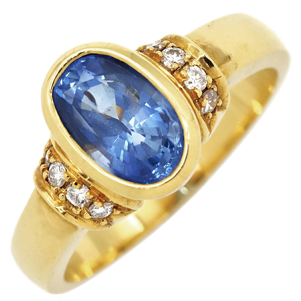 【中古】リング指輪ブルーサファイア...