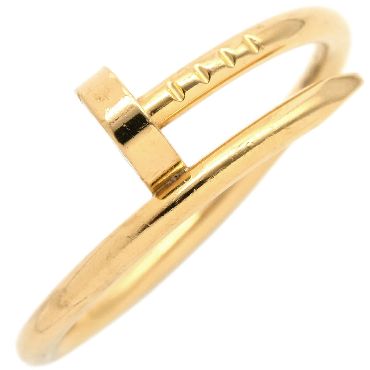 カルティエ Cartier リング 指輪 ジュスト アン クル SM K18YG イエローゴールド #56(JP16) 750 RG JUSTE UN CLOU 16号 B4225956【中古】のサムネイル